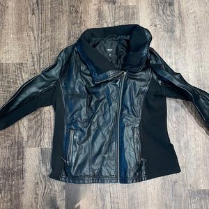 Leather Moto Jacket